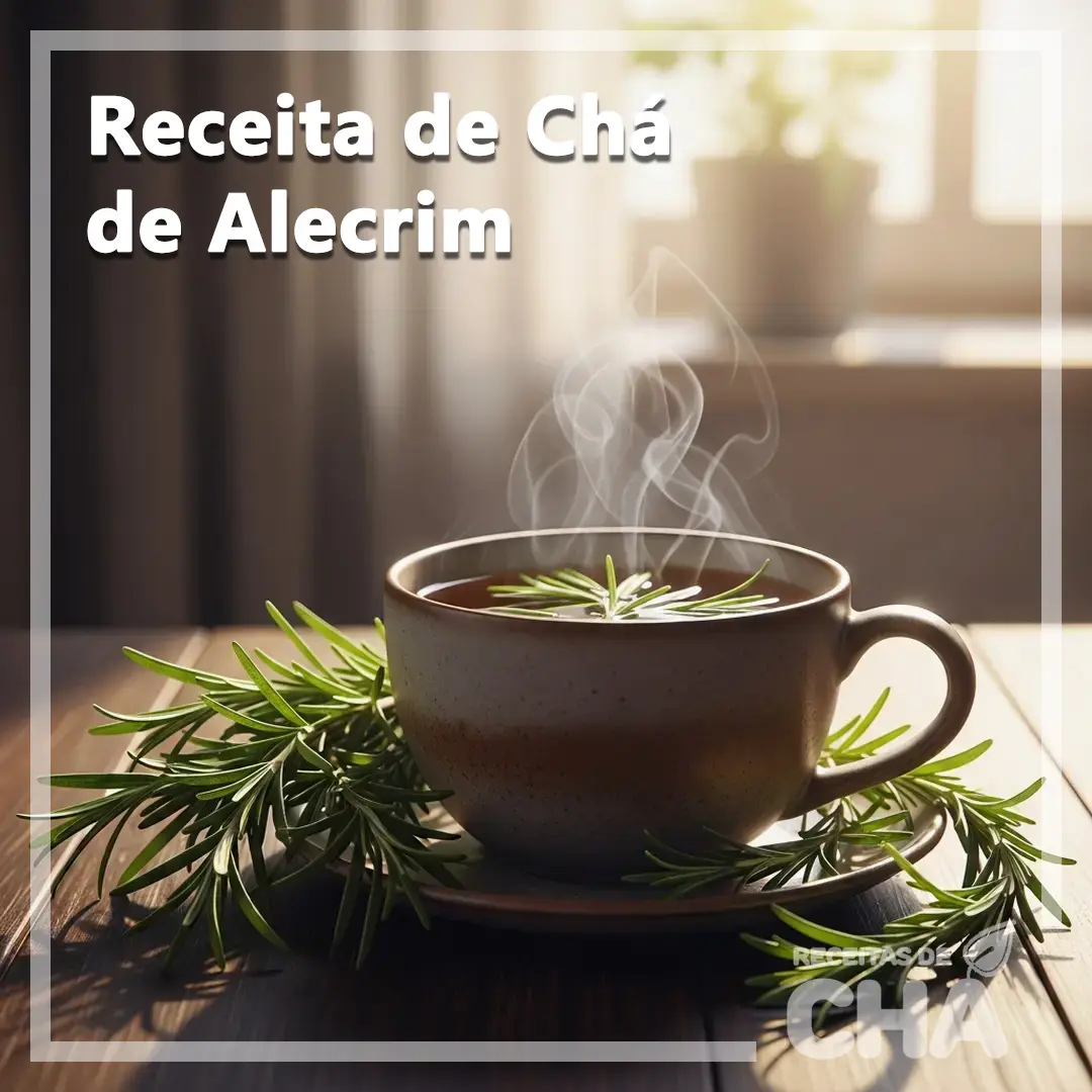 Receita de Chá de Alecrim - www.receitasdecha.com