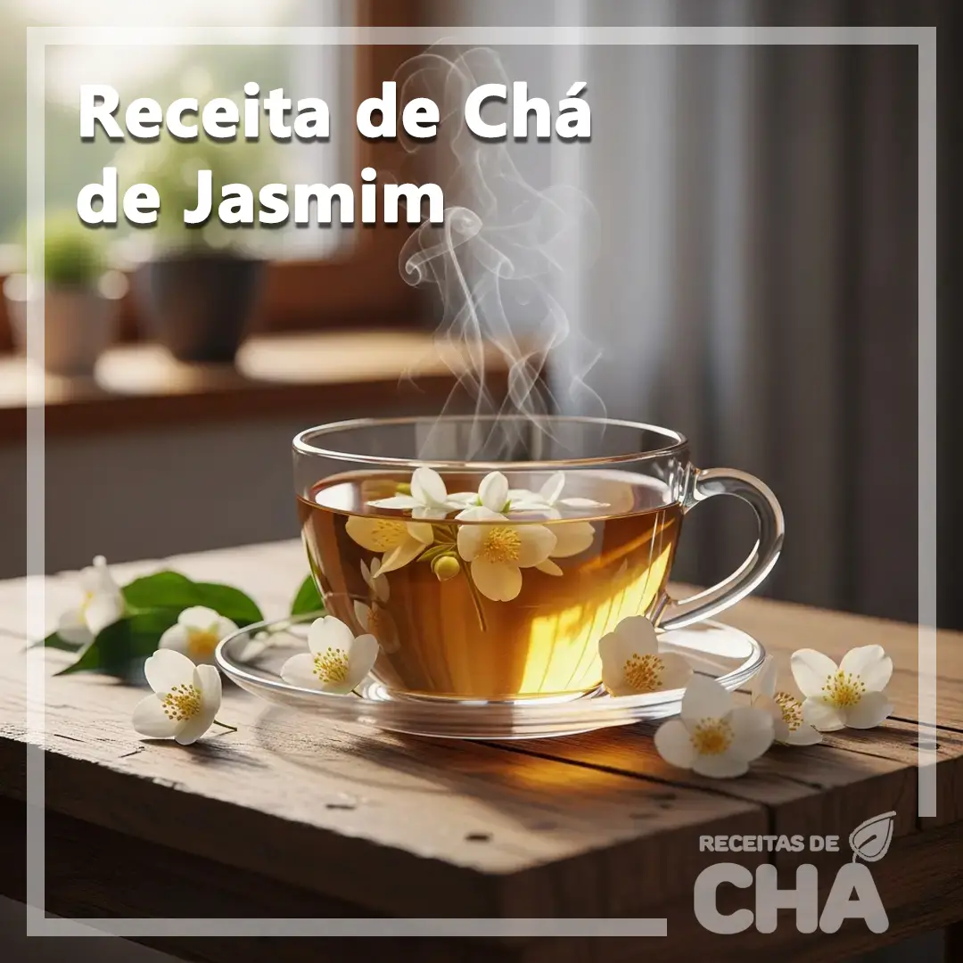 Receita de Chá de Jasmim - www.receitasdecha.com