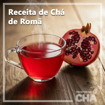 Receita de Chá de Romã - www.receitasdecha.com