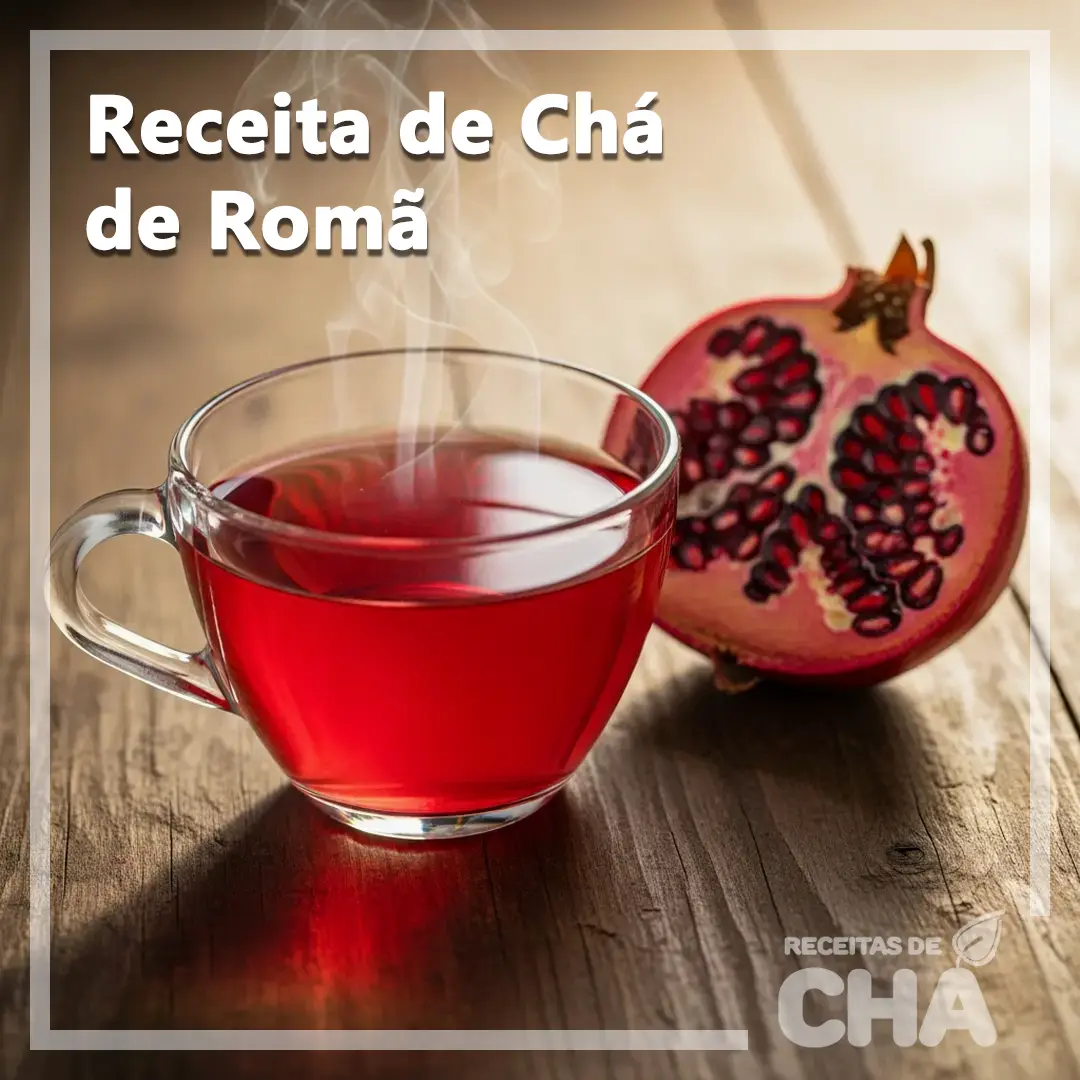 Receita de Chá de Romã - www.receitasdecha.com