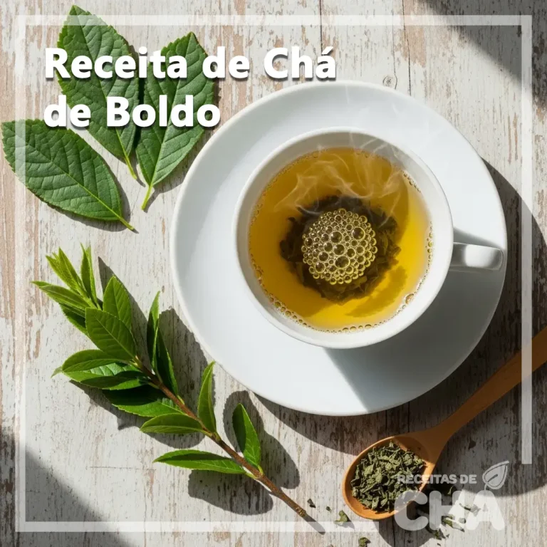 Receita de Chá de Boldo - www.receitasdecha.com