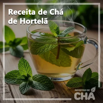 Receita de Chá de Hortelã - www.receitasdecha.com
