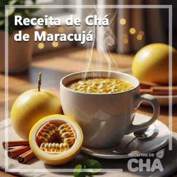 Receita de Chá de Maracujá - www.receitasdecha.com