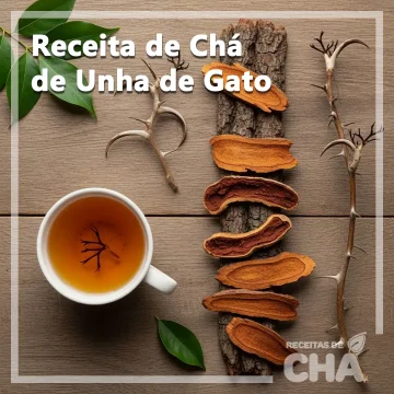 Receita de Chá de Unha de Gato - www.receitasdecha.com