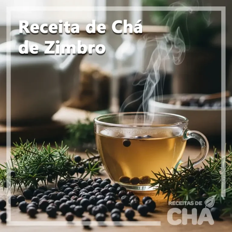 Receita de Chá de Zimbro - www.receitasdecha.com